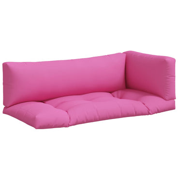 vidaXL Palettenkissen 3 Stk. Rosa Oxford-Gewebe