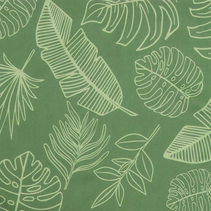 vidaXL Coussins de chaise 6 pcs Motif de feuilles 40x40x4 cm Tissu