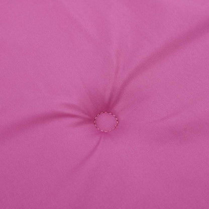 vidaXL Coussins de chaise de jardin 4 pcs Rose 40x40x4 cm Tissu