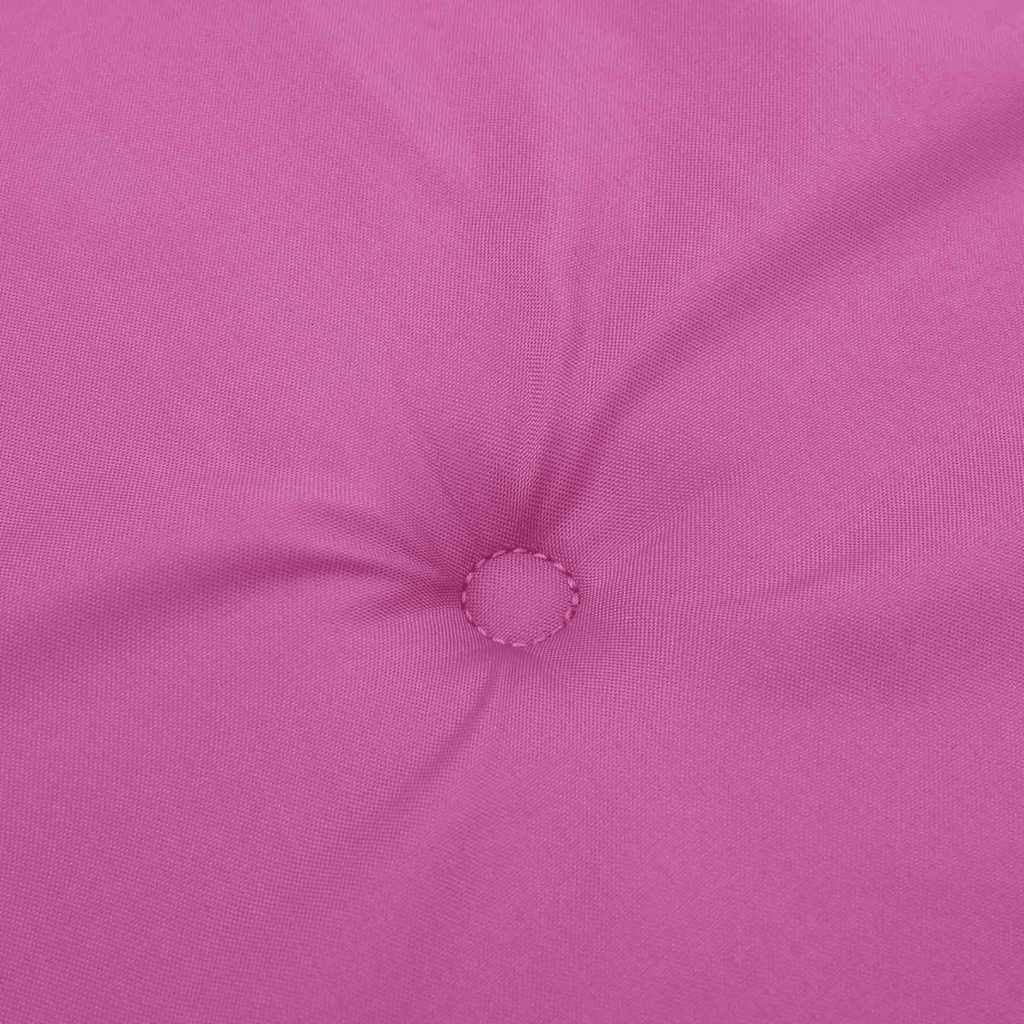 vidaXL Gartenstuhl-Kissen 4 Stk. Rosa 50x50x4 cm Stoff