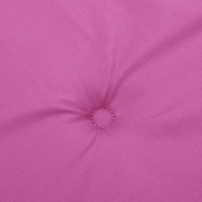 vidaXL Gartenstuhl-Kissen 4 Stk. Rosa 50x50x4 cm Stoff