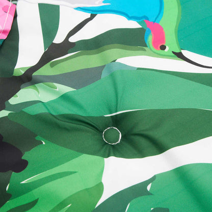 Gartenbank-Auflage Mehrfarbig 100x50x4 cm Oxford-Gewebe