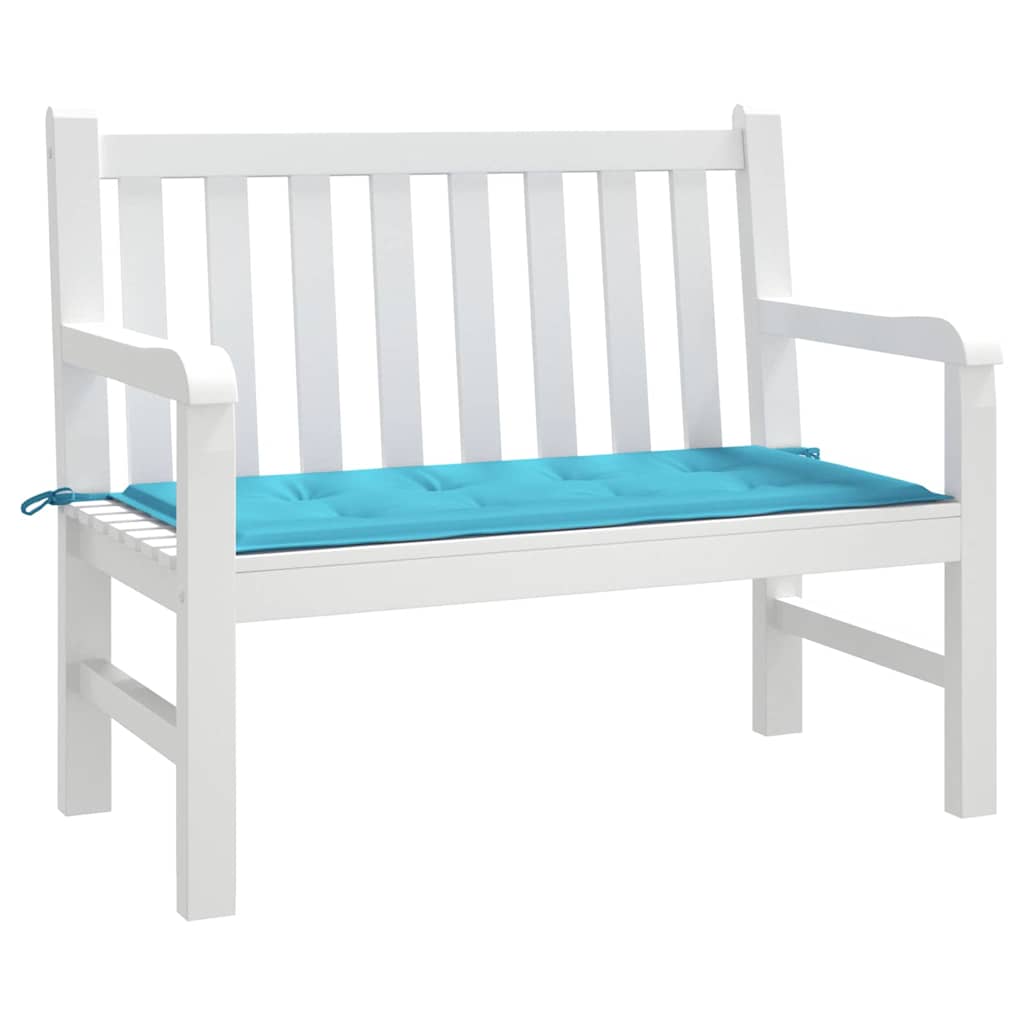 vidaXL Stuhlpolster Uni Türkis 100 x 50 x 3 cm Oxford-Stoff