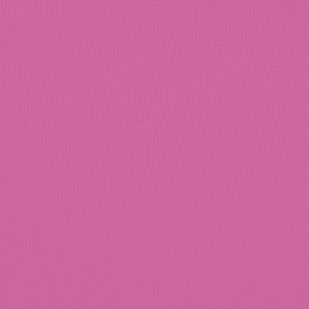 vidaXL Stuhlpolster Uni Rosa 120 x 50 x 3 cm Oxford-Stoff