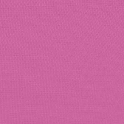 vidaXL Stuhlpolster Uni Rosa 120 x 50 x 3 cm Oxford-Stoff