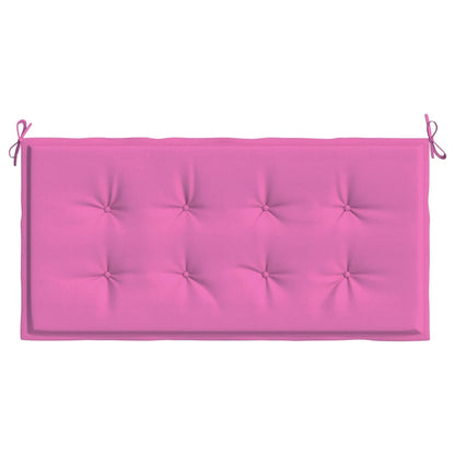 vidaXL Stuhlpolster Uni Rosa 120 x 50 x 3 cm Oxford-Stoff