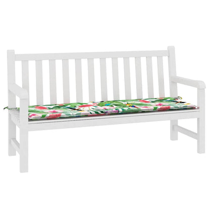 vidaXL Coussin de banc de jardin multicolore 150x50x4 cm Tissu Oxford