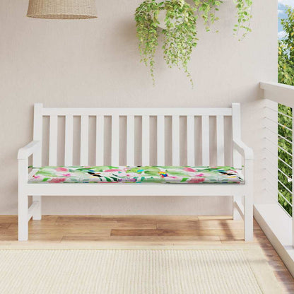 vidaXL Coussin de banc de jardin multicolore 150x50x4 cm Tissu Oxford