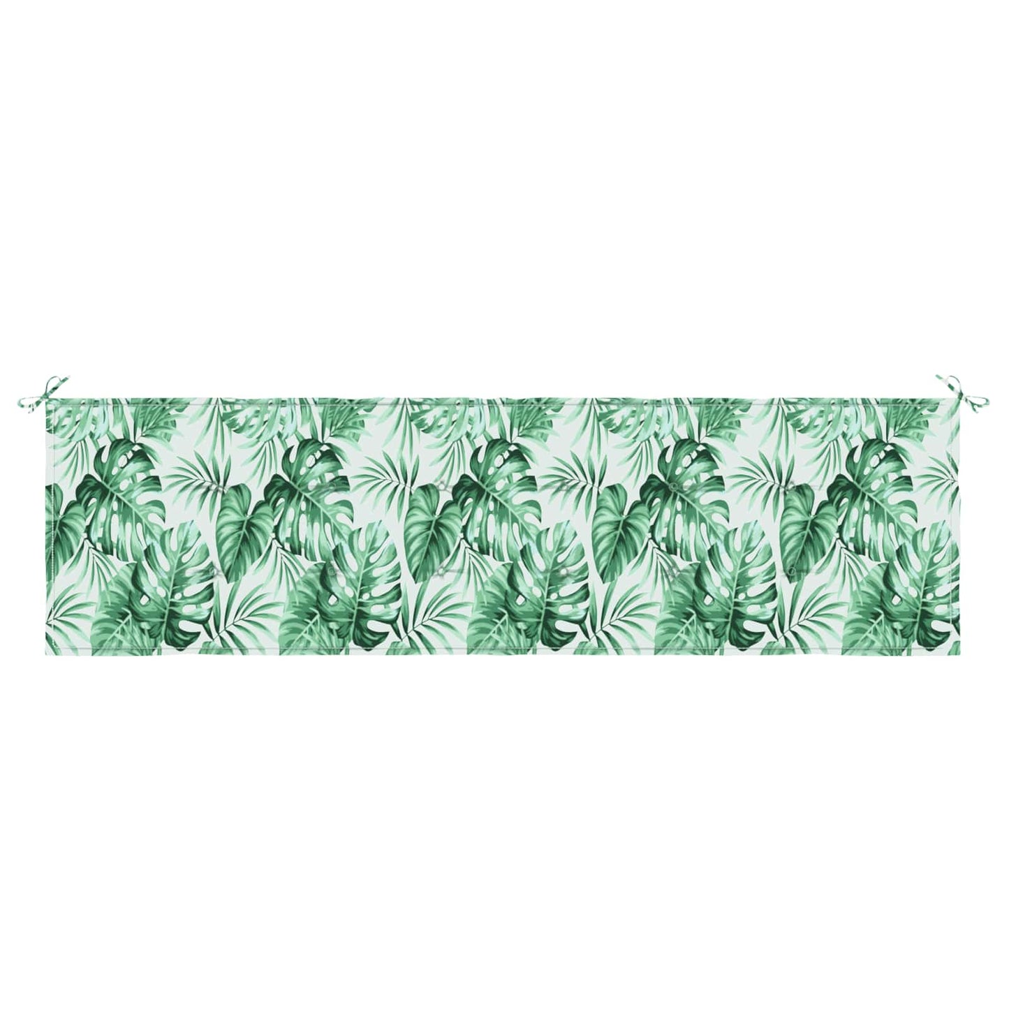 vidaXL Bankpolster Blatt Blattmuster 150 x 50 x 3 cm Oxford-Stoff