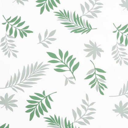 vidaXL Coussin de banc motif feuilles 150 x 50 x 3 cm tissu Oxford