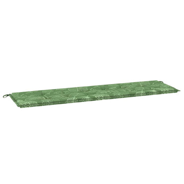 vidaXL Bankpolster Blatt Blattdesign 150 x 50 x 3 cm Oxford-Stoff