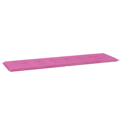 Bankpolster Uni Rosa 150 x 50 x 3 cm Oxford-Stoff
