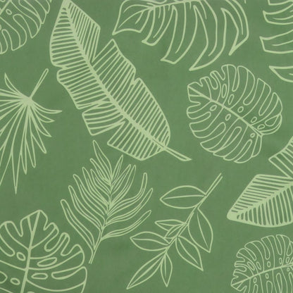 vidaXL Coussins de dossier haut 4 pcs Tissu Motif à feuilles