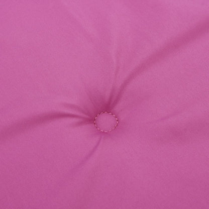 vidaXL Hochlehner-Auflagen 6 Stk. Rosa Stoff