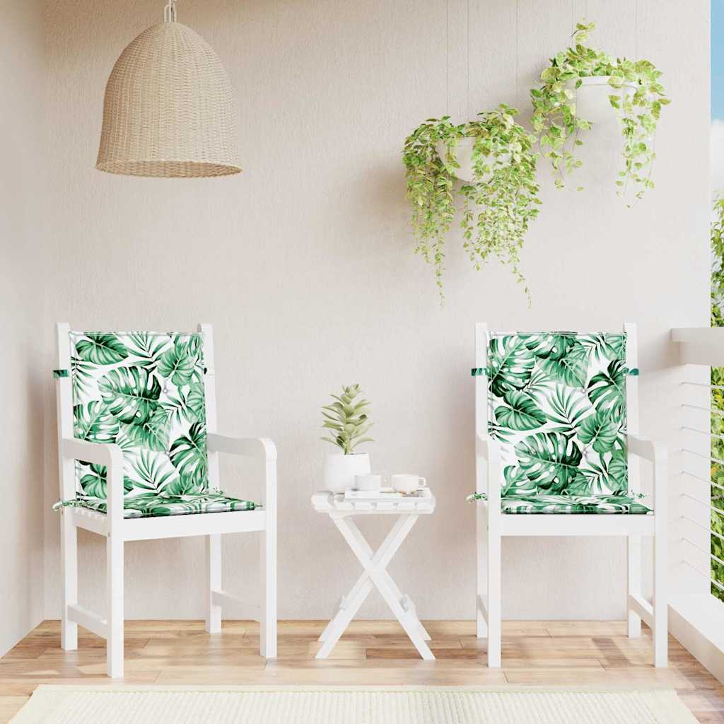 Rückenstützkissen Blatt 2 pcs Blattmuster 100 x 50 x 3 cm