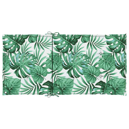 vidaXL Rückenstützkissen Blatt 6 pcs Blattmuster 100 x 50 x 3 cm