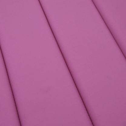 vidaXL Sonnenliegen-Auflage Rosa Oxford-Gewebe