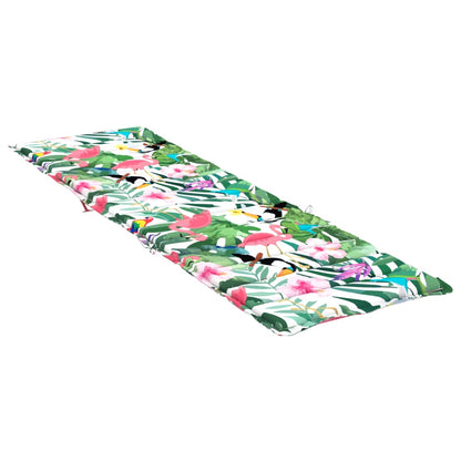 vidaXL Coussin de bain de soleil multicolore en tissu Oxford