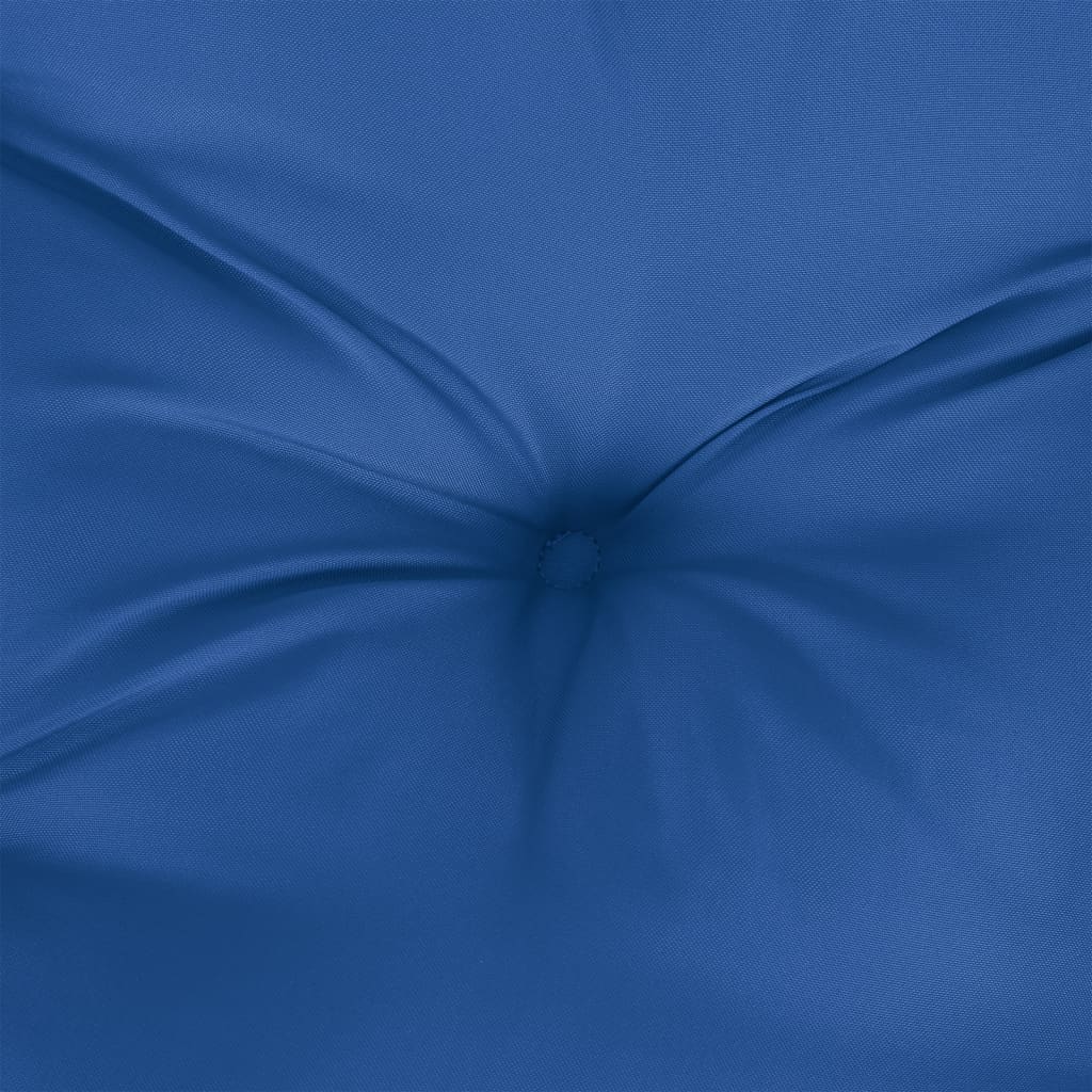 vidaXL Stuhlkissen 2 Stk. Blau 40x40x7 cm Oxford-Gewebe