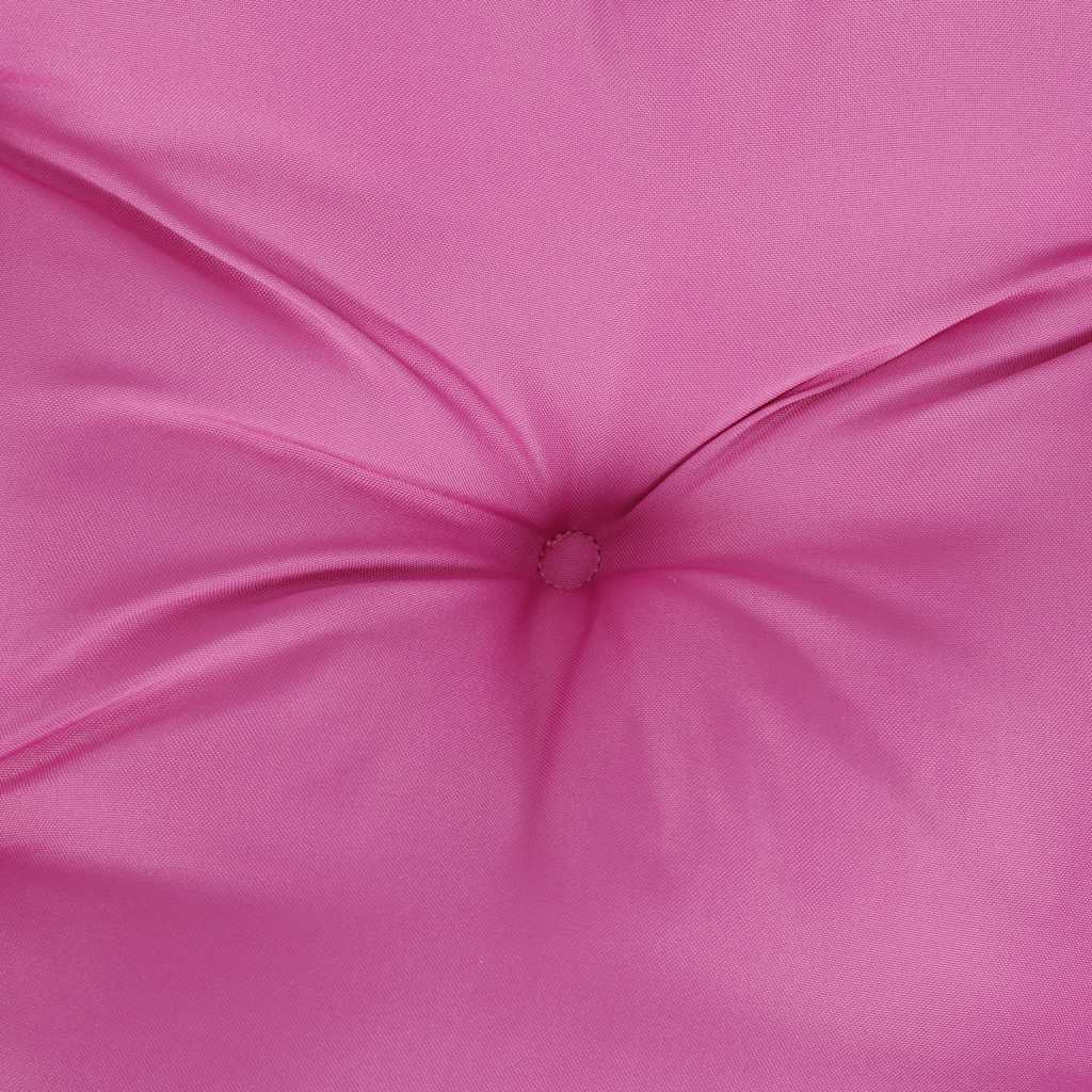 vidaXL Stuhlkissen 6 Stk. Rosa 40x40x7 cm Stoff