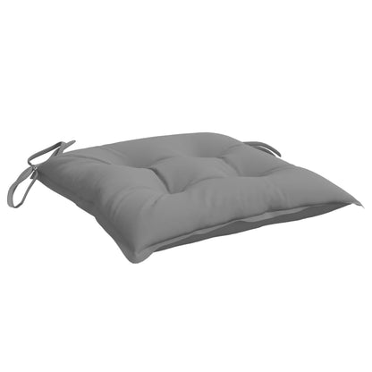 vidaXL Coussins de Chaise 6 pcs Gris 50x50x7 cm Tissu Oxford