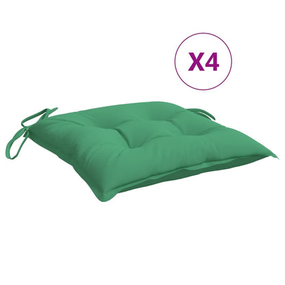 vidaXL Palettenkissen 4 Stk. Grün 50x50x7 cm Oxford-Gewebe