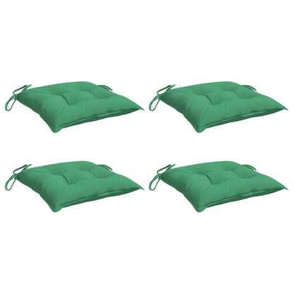 vidaXL Palettenkissen 4 Stk. Grün 50x50x7 cm Oxford-Gewebe