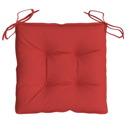 vidaXL Coussins de palette 6 pcs Rouge 50x50x7 cm Tissu Oxford
