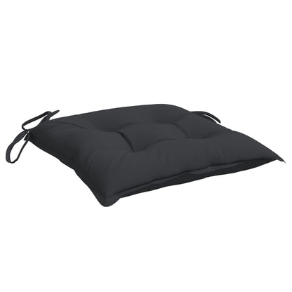 vidaXL Palettenkissen 2 Stk. Schwarz 50x50x7 cm Oxford-Gewebe