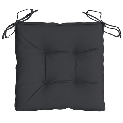 vidaXL Palettenkissen 2 Stk. Schwarz 50x50x7 cm Oxford-Gewebe