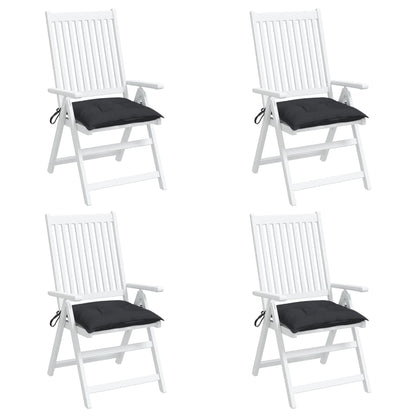 vidaXL Palettenkissen 4 Stk. Schwarz 50x50x7 cm Oxford-Gewebe