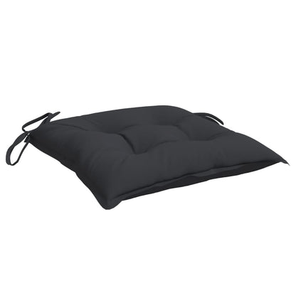 vidaXL Palettenkissen 4 Stk. Schwarz 50x50x7 cm Oxford-Gewebe