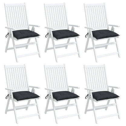 vidaXL Palettenkissen 6 Stk. Schwarz 50x50x7 cm Oxford-Gewebe