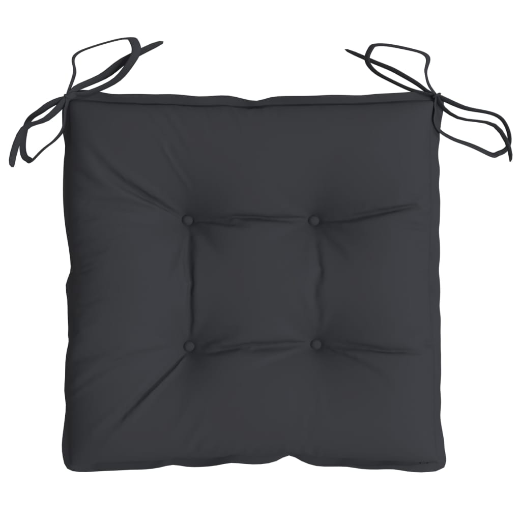 vidaXL Palettenkissen 6 Stk. Schwarz 50x50x7 cm Oxford-Gewebe