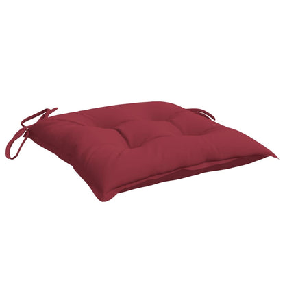 vidaXL Palettenkissen 6 Stk. Weinrot 50x50x7 cm Oxford-Gewebe