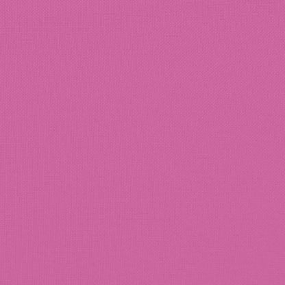 vidaXL Coussins de chaise 2 pcs Rose 50x50x7 cm Tissu Oxford