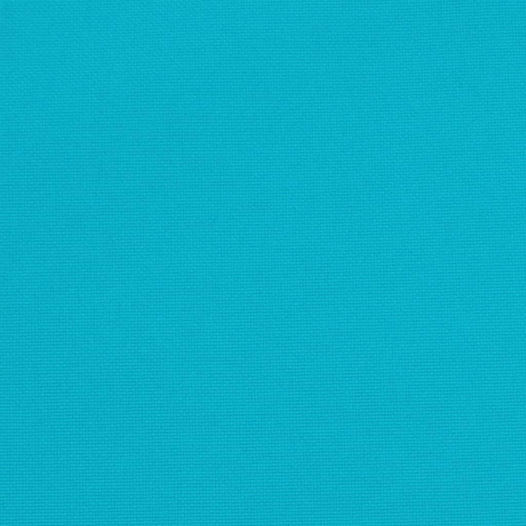 vidaXL Stuhlkissen 6 Stk. Türkis 50x50x7 cm Oxford-Gewebe