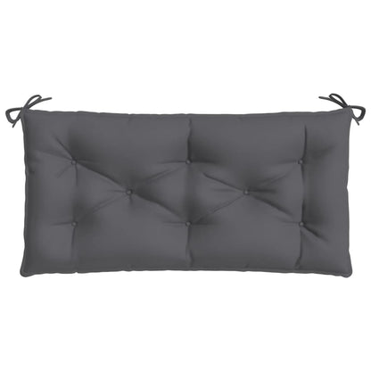 vidaXL Coussin de banc de jardin anthracite 100x50x7 cm Tissu Oxford