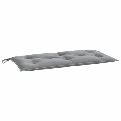 vidaXL Coussin de banc de jardin gris 100x50x7 cm Tissu Oxford