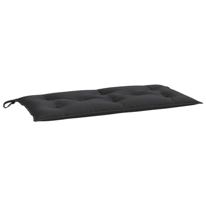 vidaXL Coussin de banc de jardin noir 100x50x7 cm Tissu Oxford