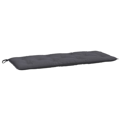 vidaXL Coussin de banc de jardin anthracite 120x50x7 cm Tissu Oxford