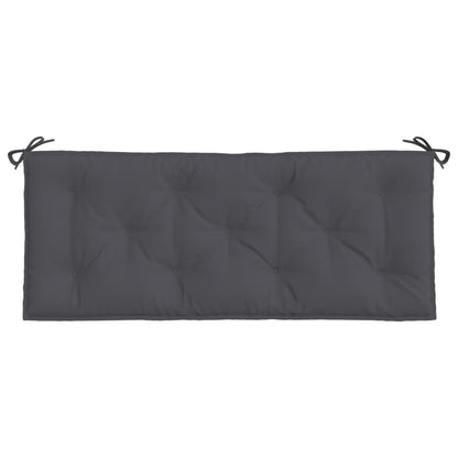 vidaXL Coussin de banc de jardin anthracite 120x50x7 cm Tissu Oxford