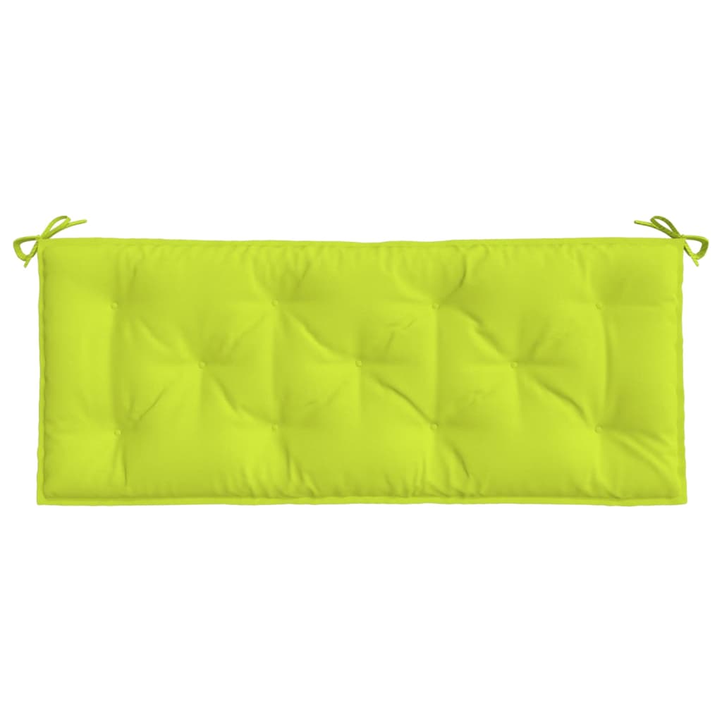 vidaXL Gartenbank-Auflage Knallgrün 120x50x7 cm Oxford-Gewebe