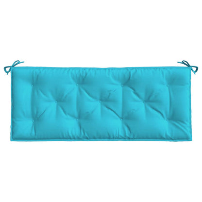 vidaXL Gartenbank-Auflage Türkis 120x50x7 cm Stoff