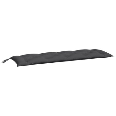vidaXL Coussin pour banc de jardin Anthracite 150x50x7 cm Tissu Oxford
