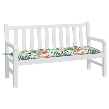 vidaXL Gartenbank-Auflage Mehrfarbig 150x50x7 cm Oxford-Gewebe