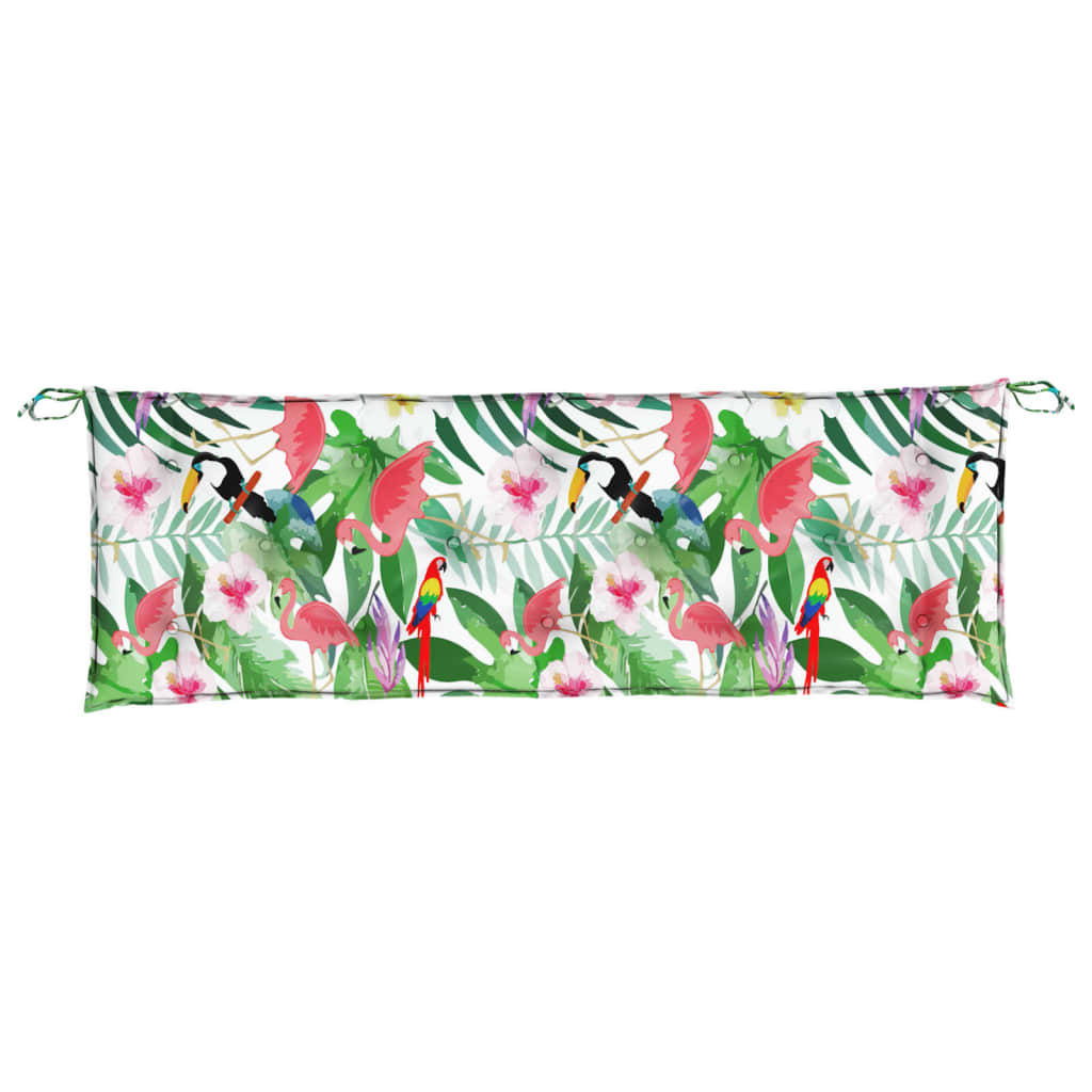 vidaXL Gartenbank-Auflage Mehrfarbig 150x50x7 cm Oxford-Gewebe