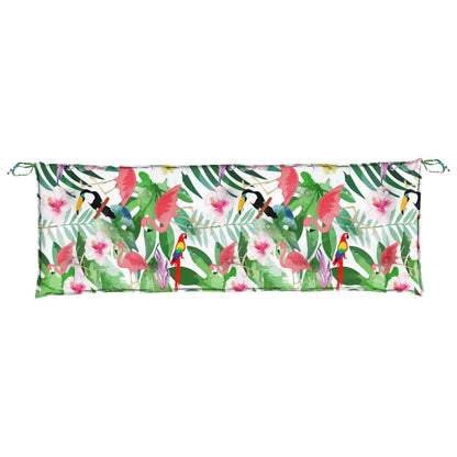 vidaXL Gartenbank-Auflage Mehrfarbig 150x50x7 cm Oxford-Gewebe