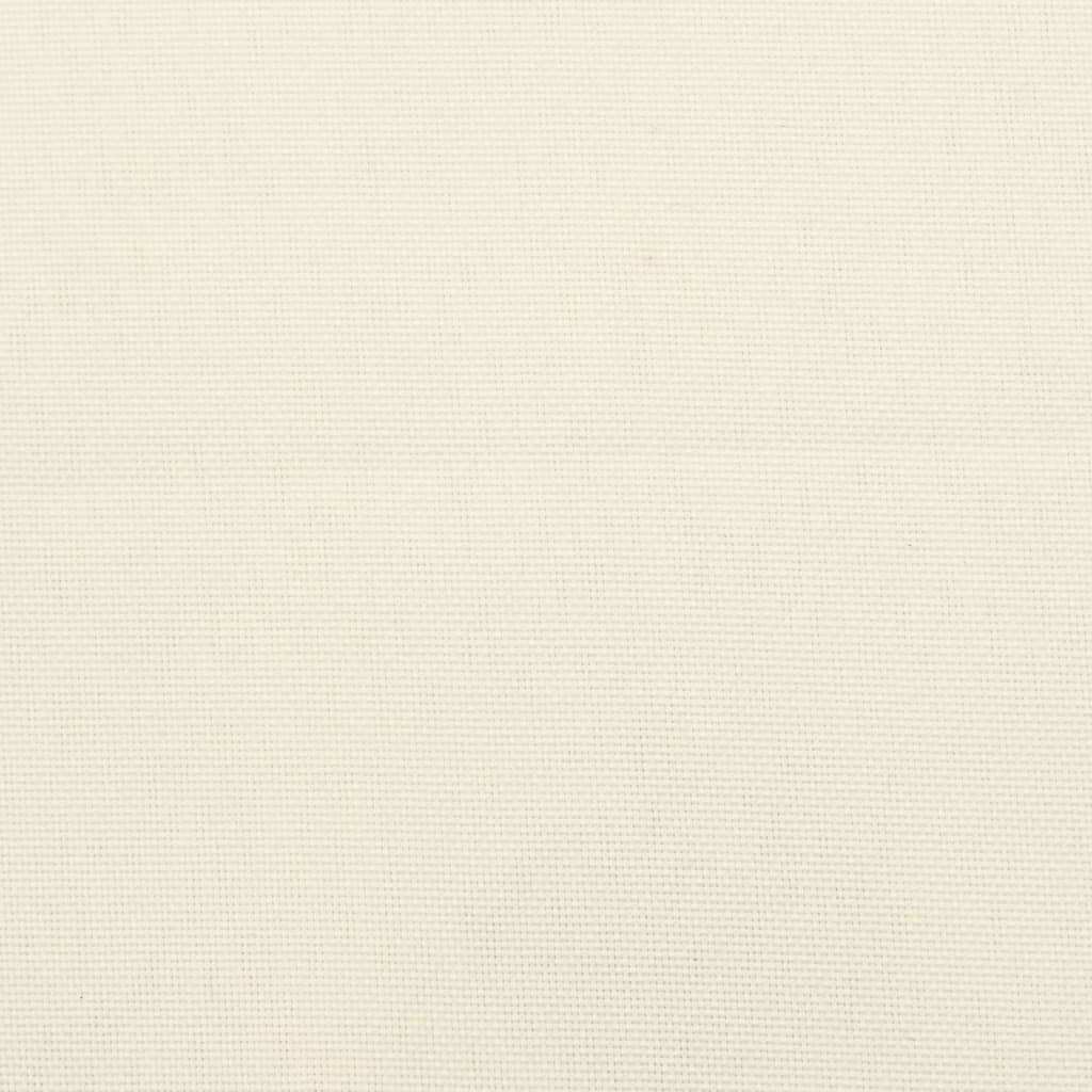 vidaXL Coussin de banc de jardin crème 180x50x7 cm Tissu Oxford