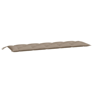 vidaXL Coussin de banc de jardin Taupe 180x50x7 cm Tissu Oxford